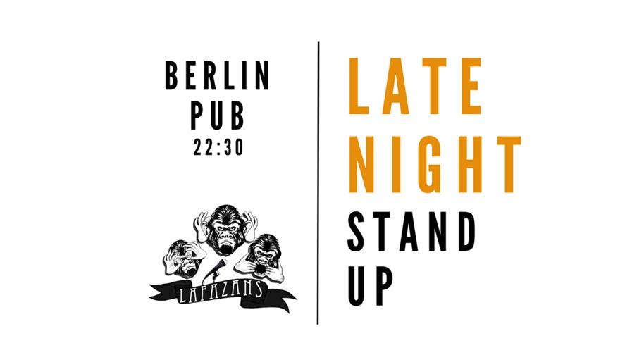 Lafazans Late Night stand Up Gecesi