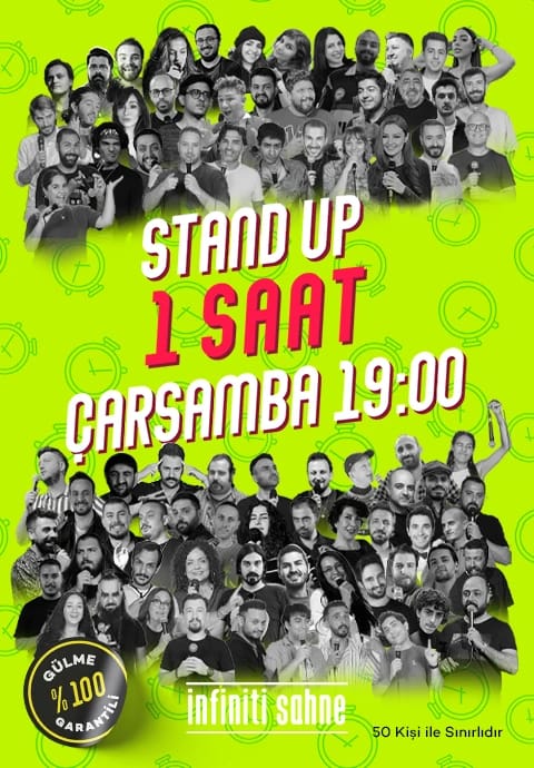 Stand up Bir Saat Beyoğlu Çarşamba