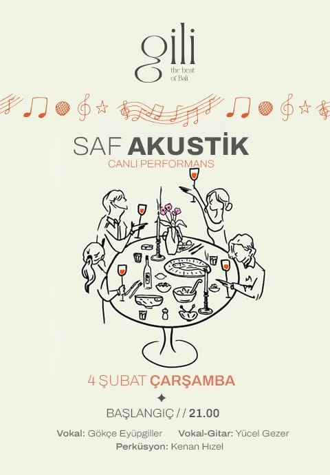 Saf Akustik Canlı Performans