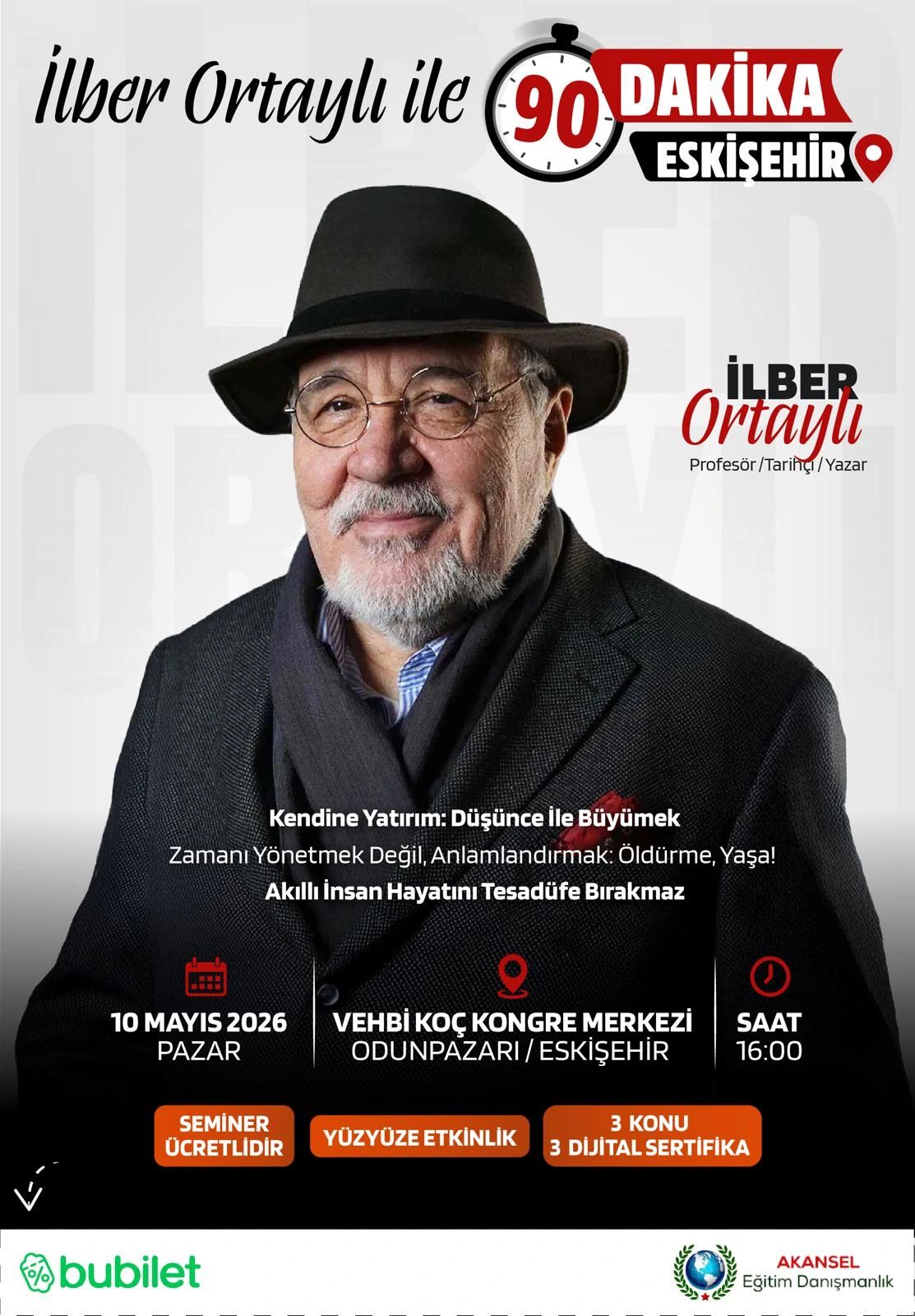 İLBER ORTAYLI İLE 90 Dakika