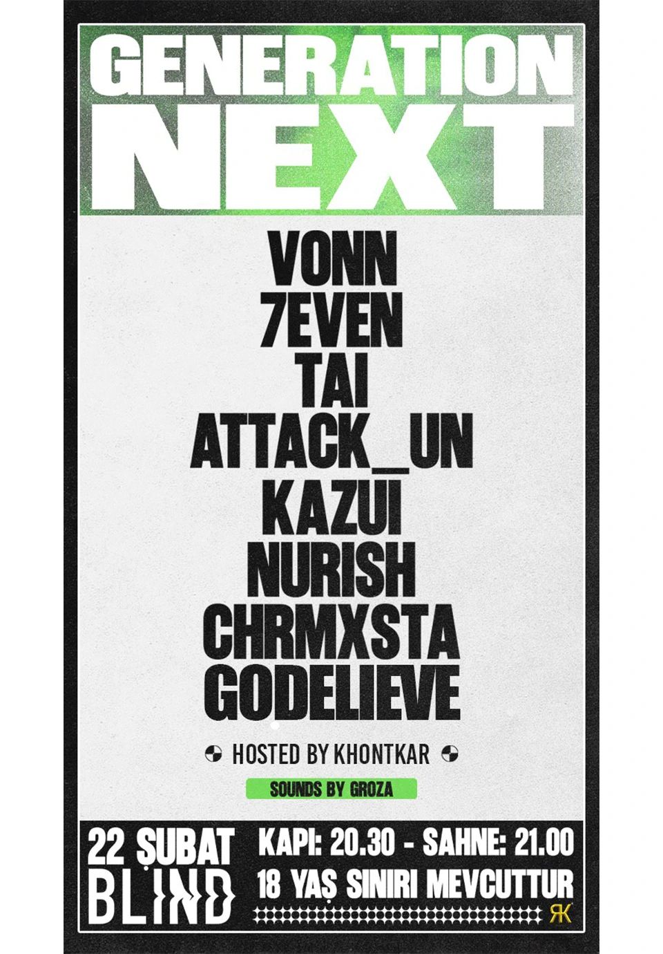 HOSTED BY KHONTKAR: GENERATION NEXT COMPILATION PARTY