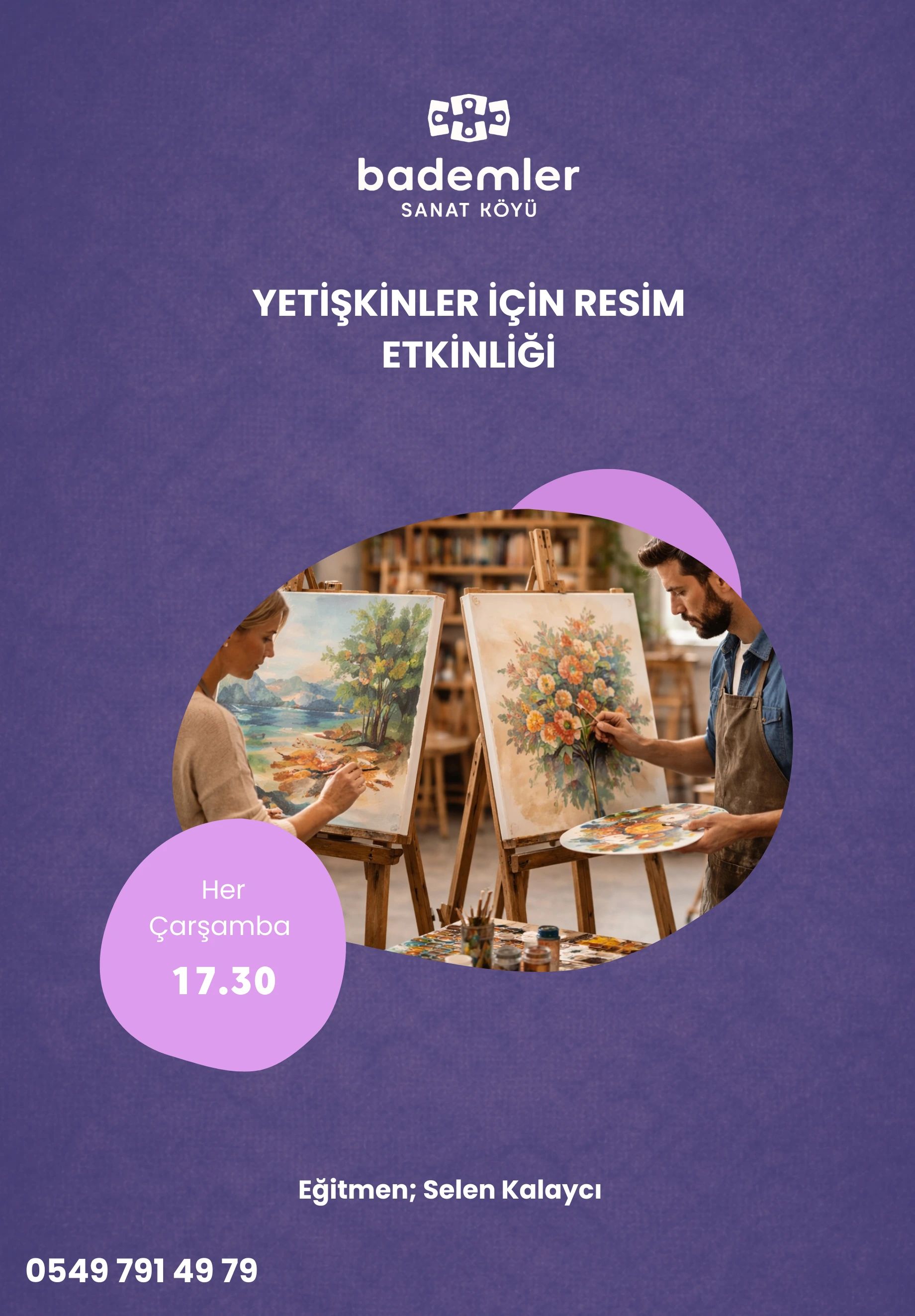 Yetişkinler İçin Resim Etkinliği