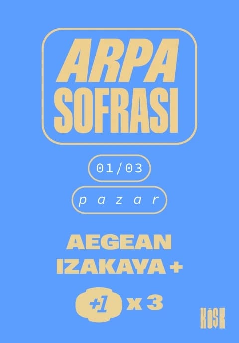 Arpa Sofrası: Aegean Izakaya