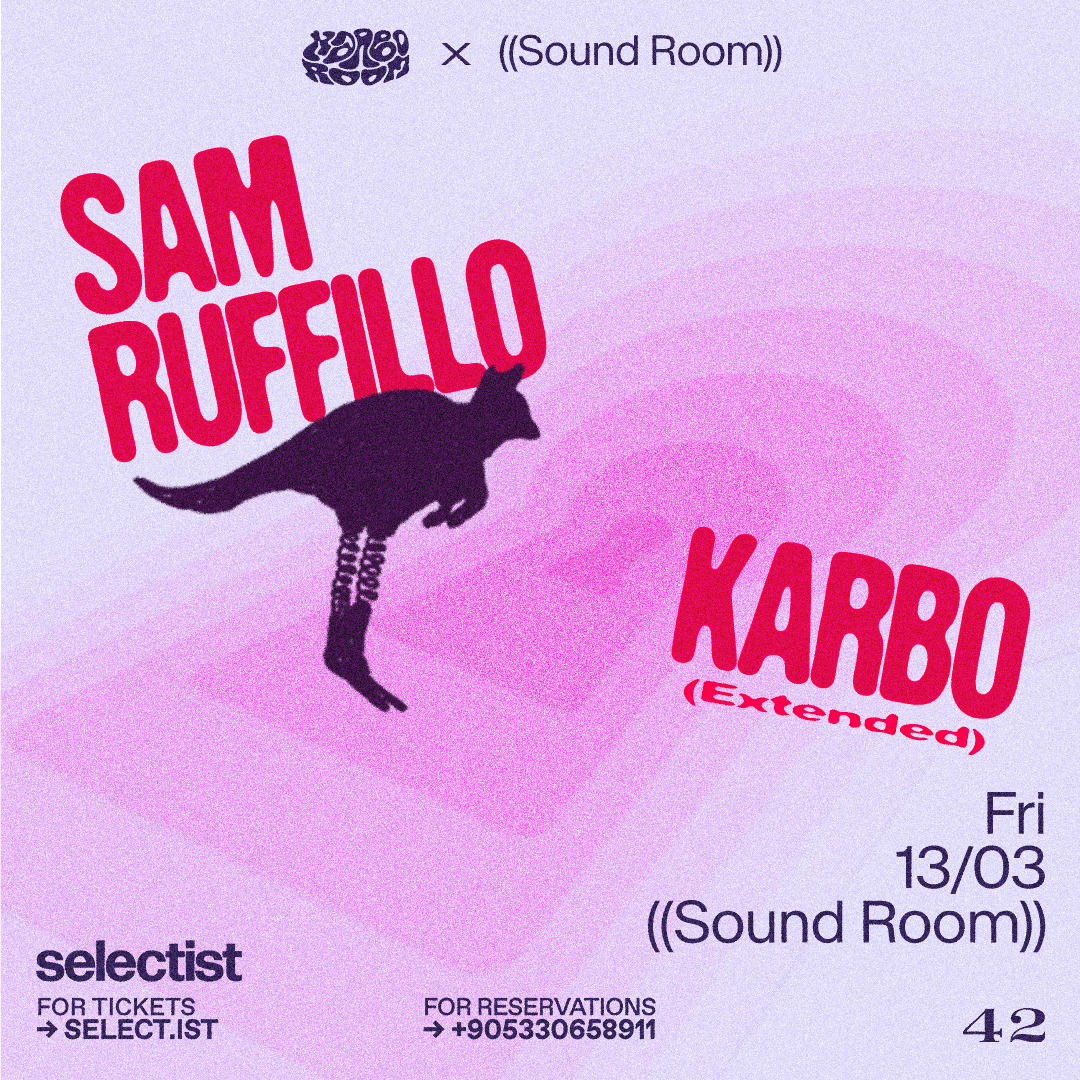 KARBOROOM Presents: Sam Ruffillo