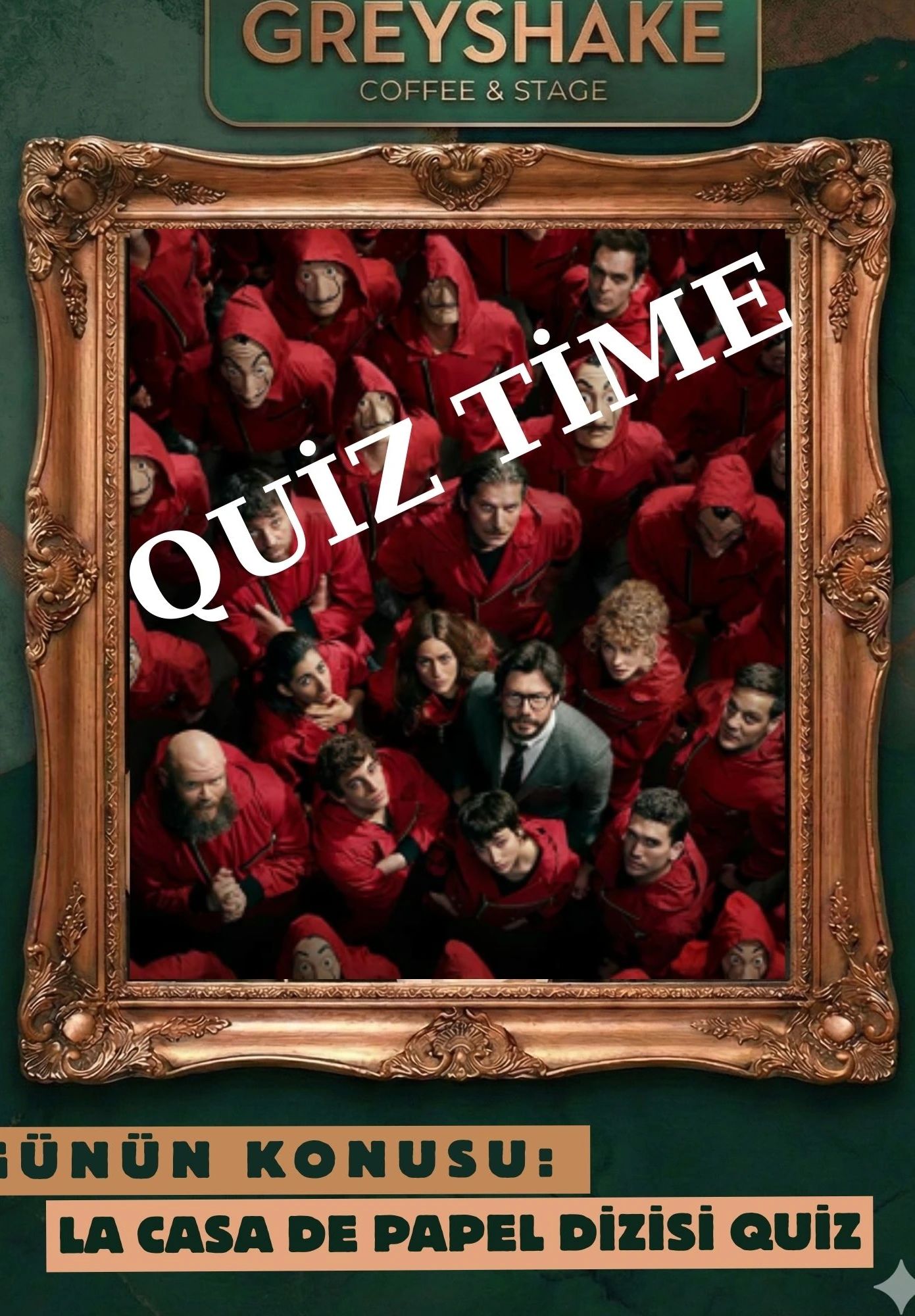 La Casa De Papel Quiz Night