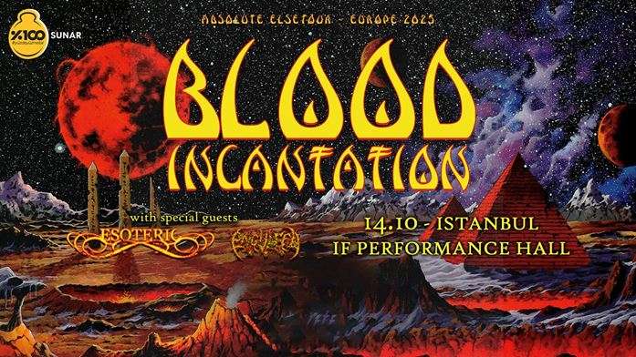 %100 Metal Sunar: Blood Incantation, Esoteric, Engulfed