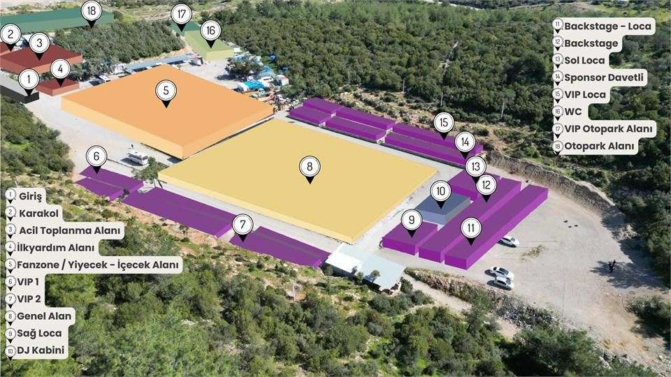 Calibre Fest Area (Bodrum Deve Güreşi Arenası)