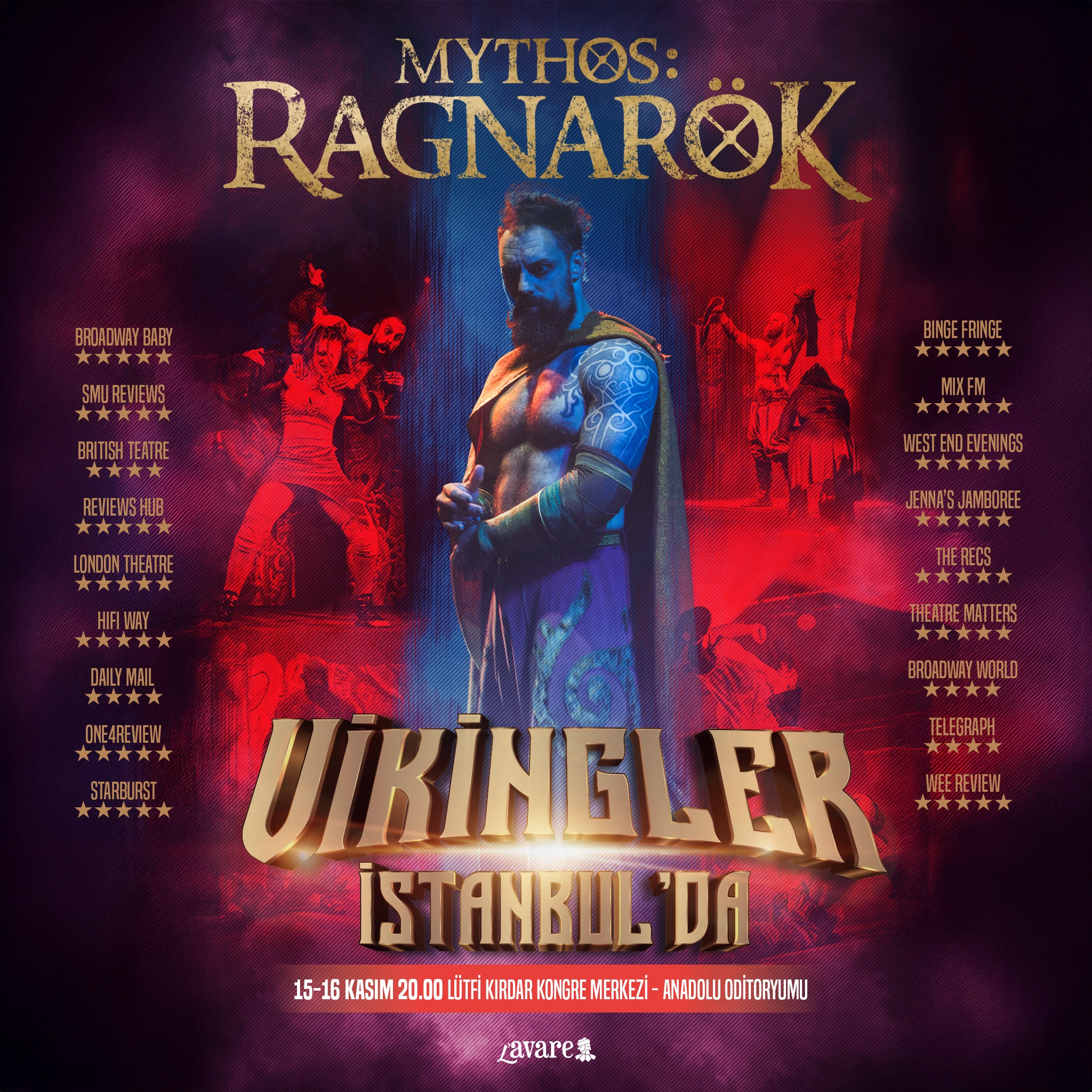 Vikingler İstanbul’da: Mythos Ragnarök