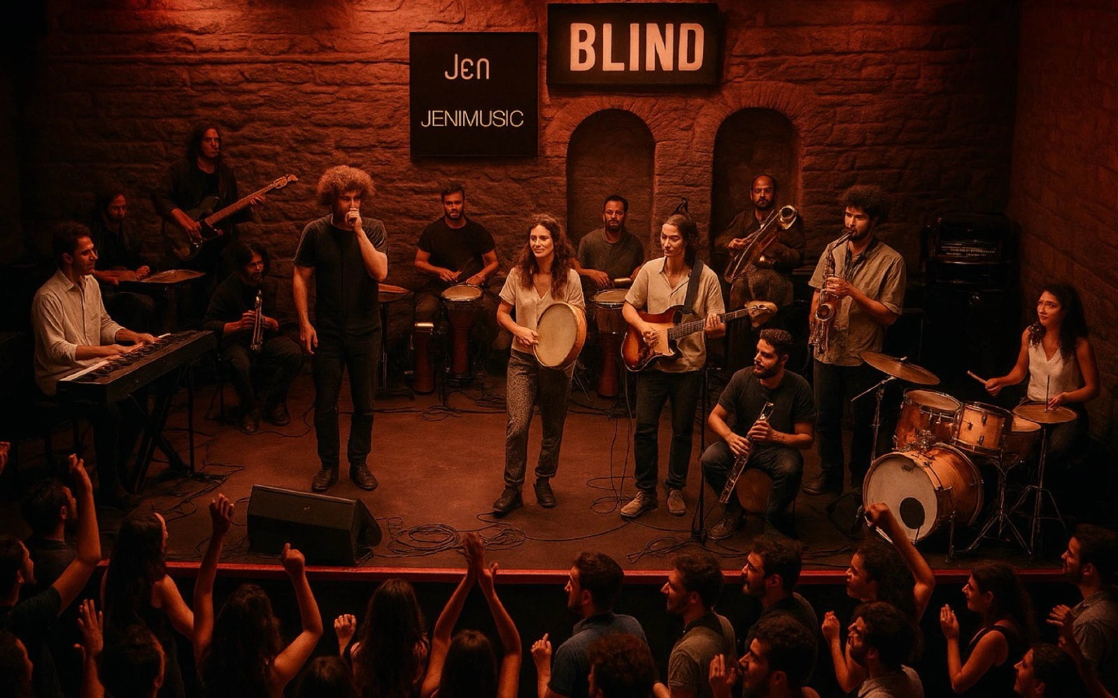 JEN SESSIONS ‘Selen, Cenk Erdoğan, Fotini Kokkola, Muaz Ceyhan, Atakan Kotiloğlu, Ali Emre Algır, Berke Köymen, Ahmet Alan, Recep Ordu