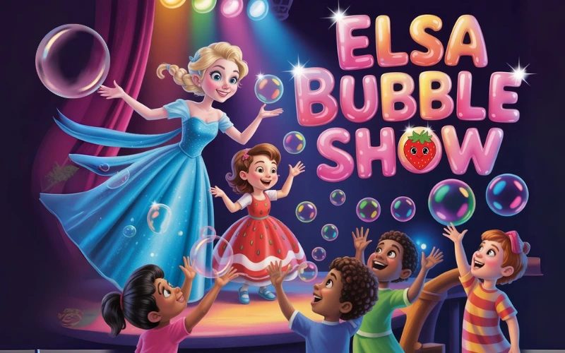 ELSA BUBBLE SHOW