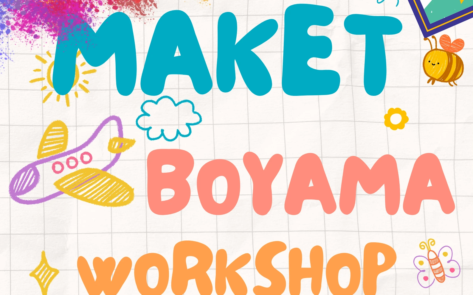 Maket Boyama Workshop