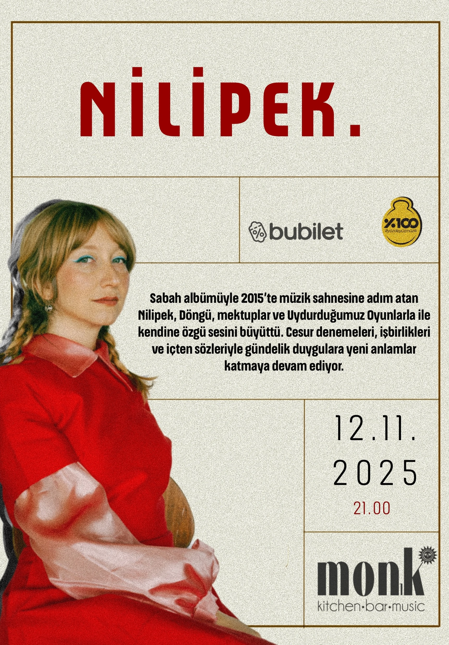 Nilipek. Konseri