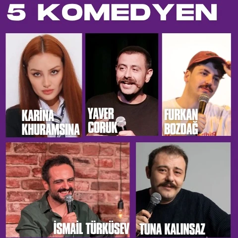 5 Komedyen