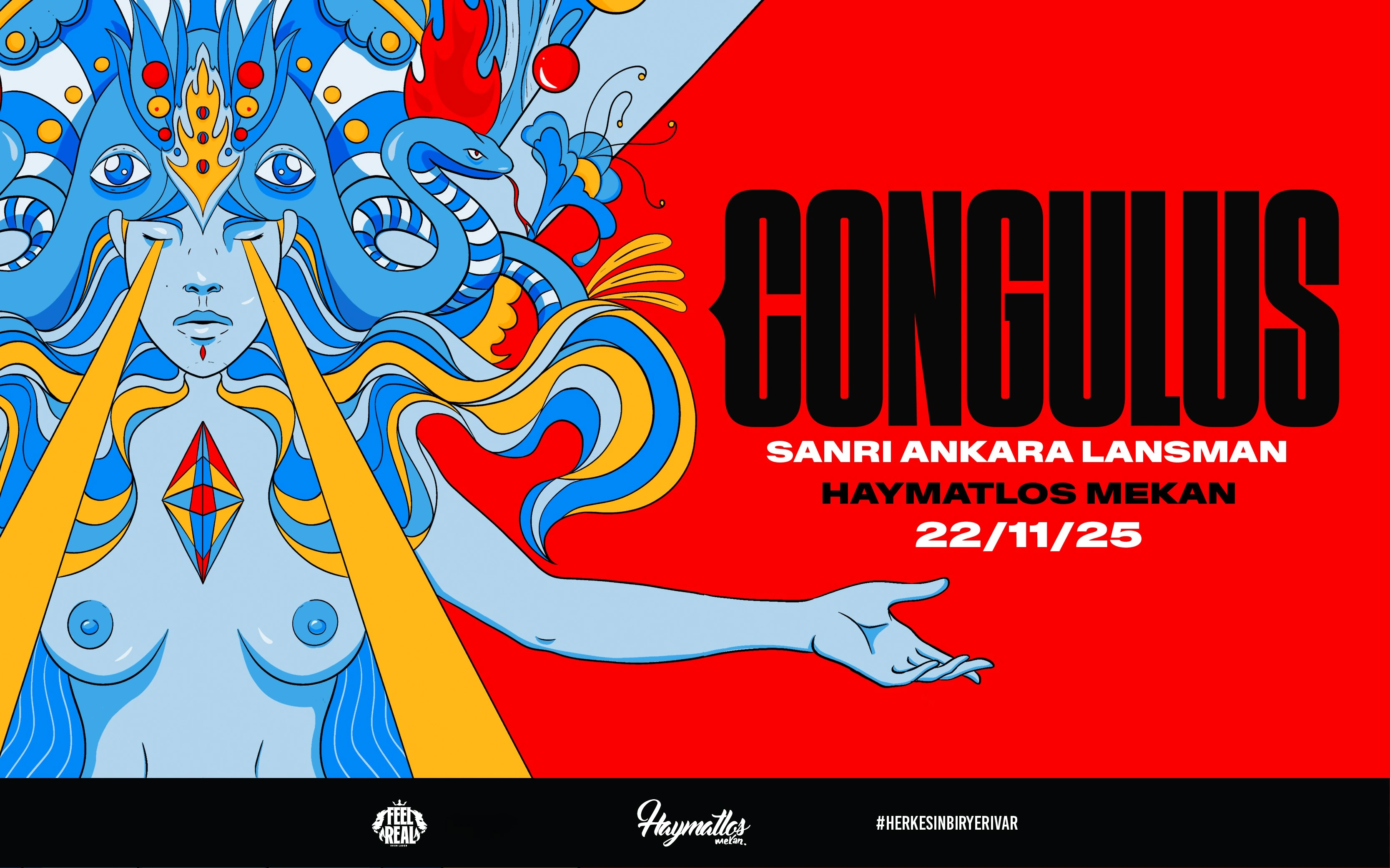 Congulus, ‘’Sanrı’’ Ankara Lansmanı