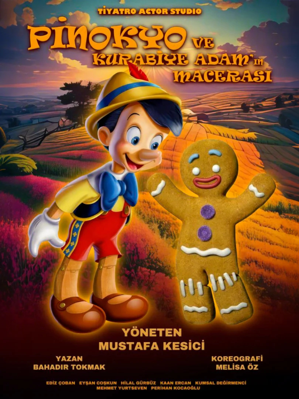 Pinokyo Ve Kurabiye Adam