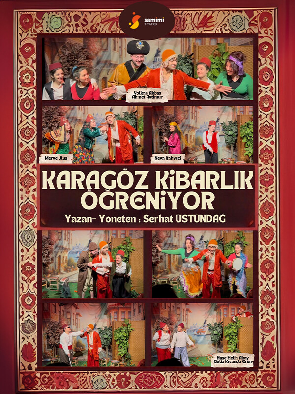 Karagöz Kibarlık Öğreniyor