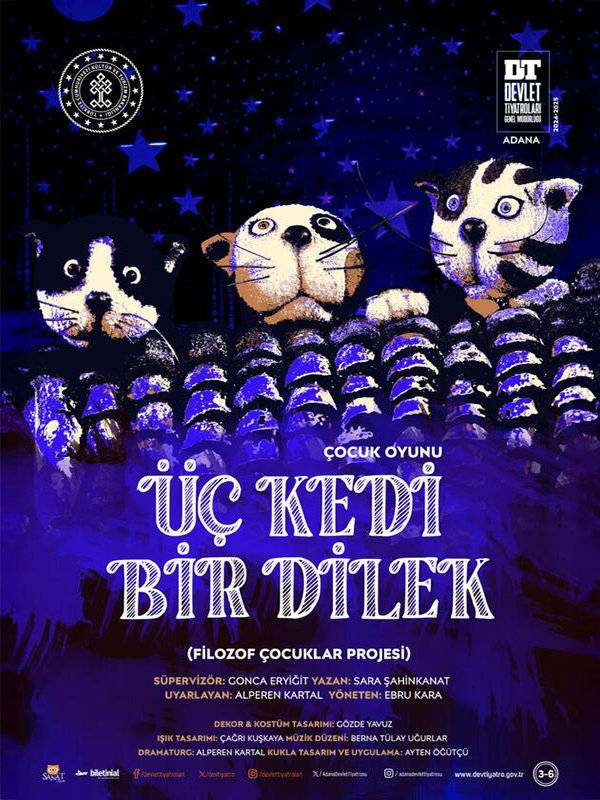 ÜÇ KEDİ BİR DİLEK (Filozof Çocuklar Projesi)