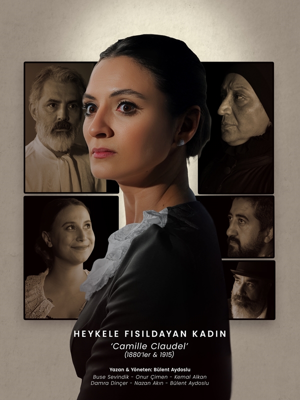 Heykele Fısıldayan Kadın