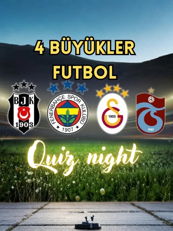 4 Büyükler Futbol Quiz Night