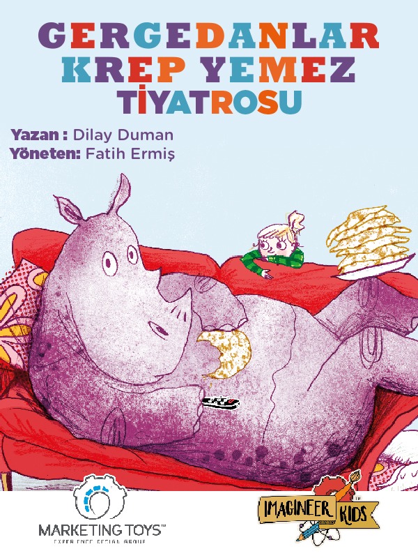 Gergedanlar Krep Yemez