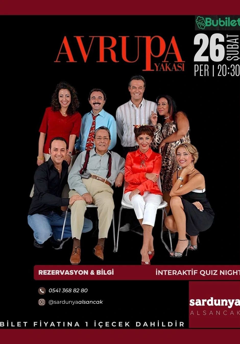 Avrupa Yakası Quiz Night