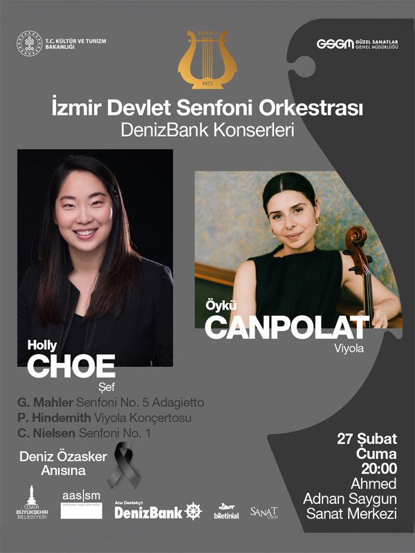 İzmir Devlet Senfoni Orkestrası 27 Şubat Konseri