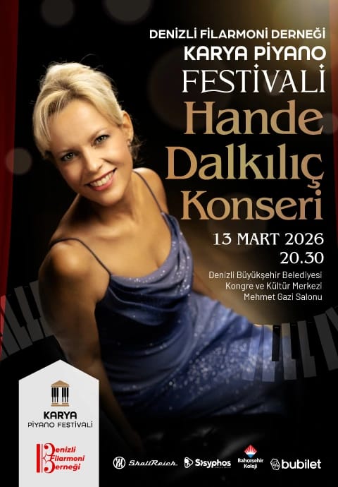 Denizli Filarmoni Derneği Hande Dalkılıç Piyano Konseri