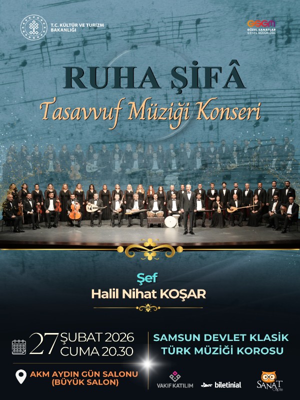 RUHA ŞİFA " Tasavvuf Müziği Konseri"