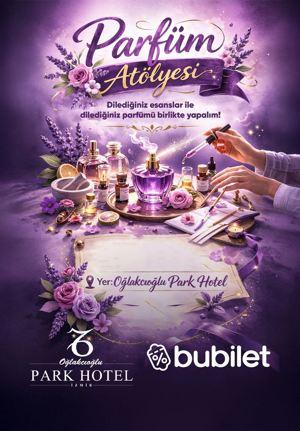 8 Mart’a Özel Kadınlar Günü Parfüm Atölyesi