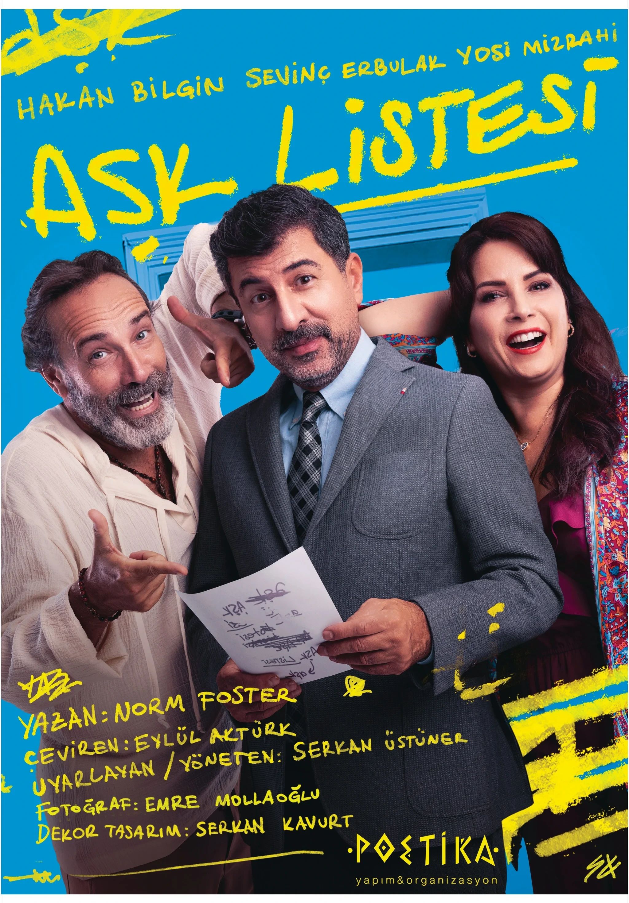 Aşk Listesi Tiyatro Oyunu