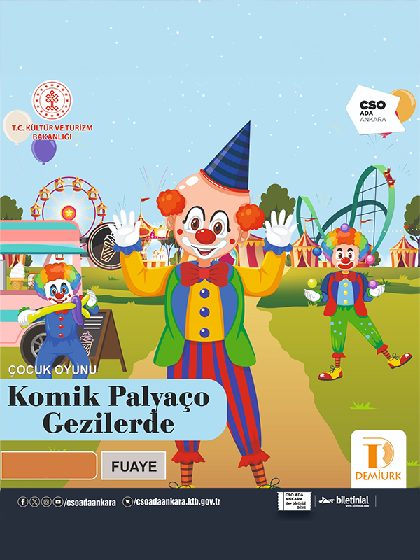 Komik Palyaço Gezilerde