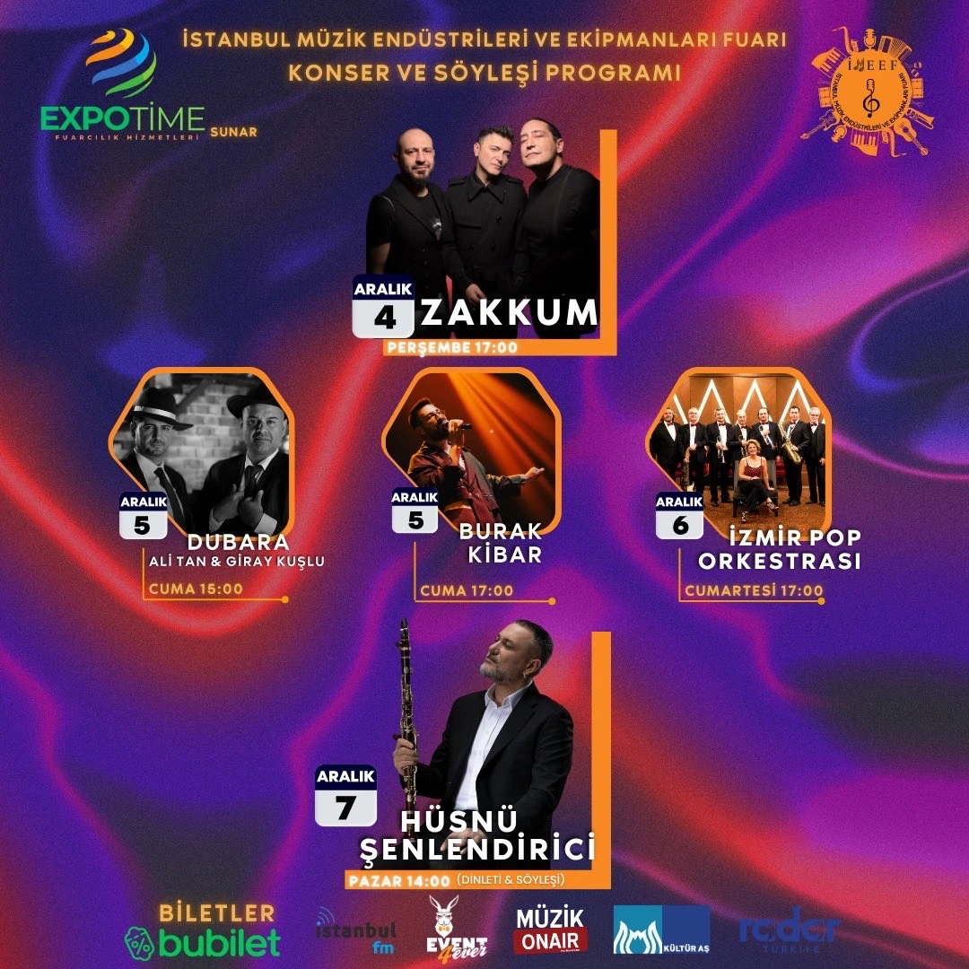 İstanbul Müzik Endüstrileri Ve Ekipmanları Fuarı