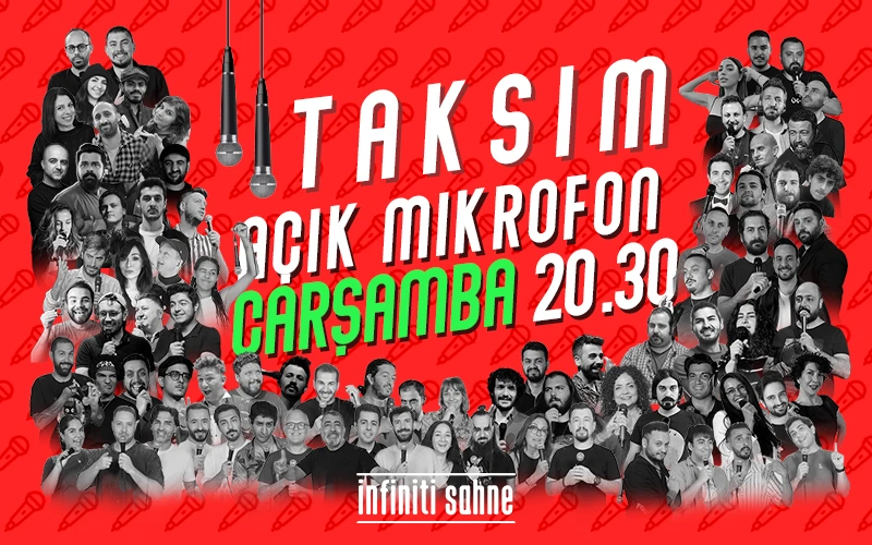 Stand Up Taksim Gecesi & Açık Mikrofon