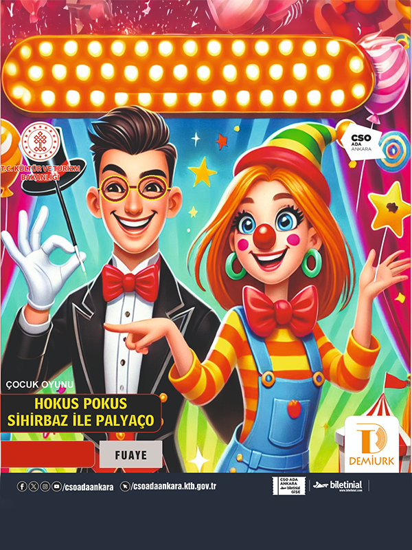 Hokus Pokus Sihirbaz İle Palyaço