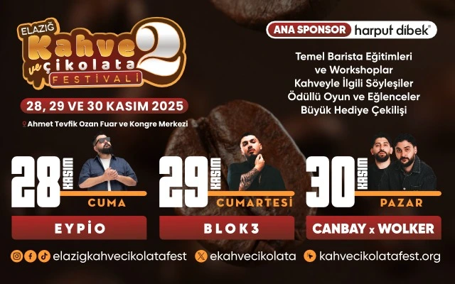 Elazığ Kahve ve Çikolata Festivali