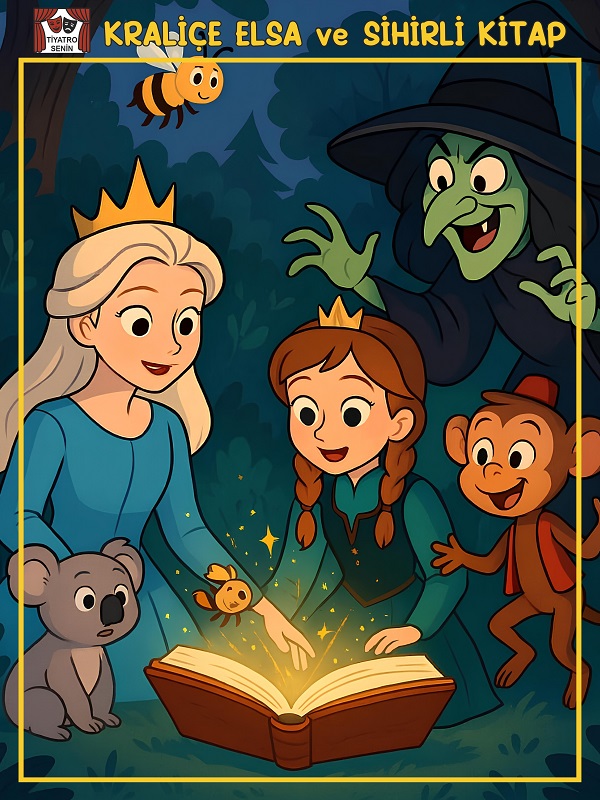 Kraliçe Elsa ve Sihirli Kitap
