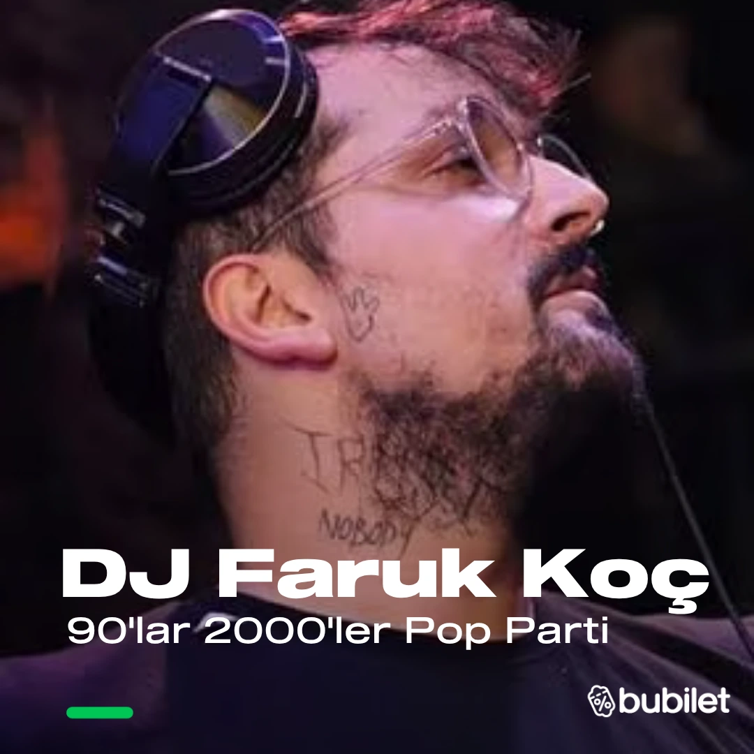 DJ Faruk Koç 90'lar 2000'ler Pop Parti