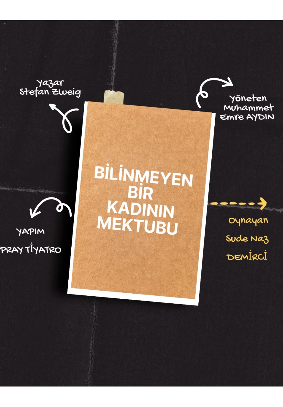 Bilinmeyen Bir Kadının Mektubu Oyunu