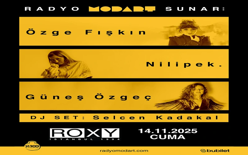Radyo Modart Sunar: Özge Fışkın, Nilipek., Güneş Özgeç