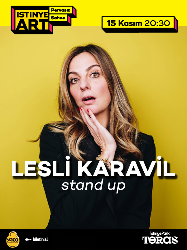 Lesli Karavil Stand Up Gösterisi
