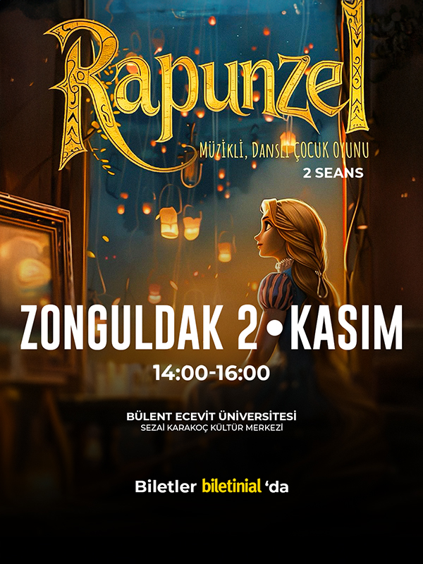 Rapunzel Müzikli Danslı Çocuk Oyunu