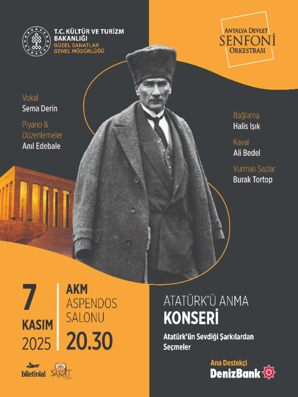 Atatürk'ü Anma Konseri