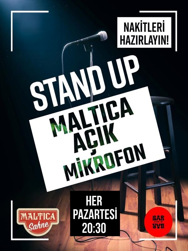 Stand up Maltica Açık Mikrofon
