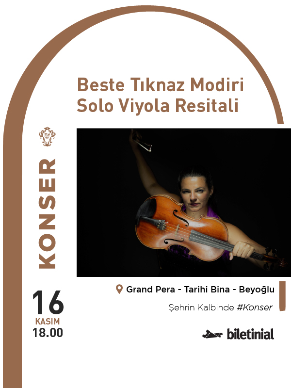 Beste Tıknaz Modiri Solo Viyola Resitali