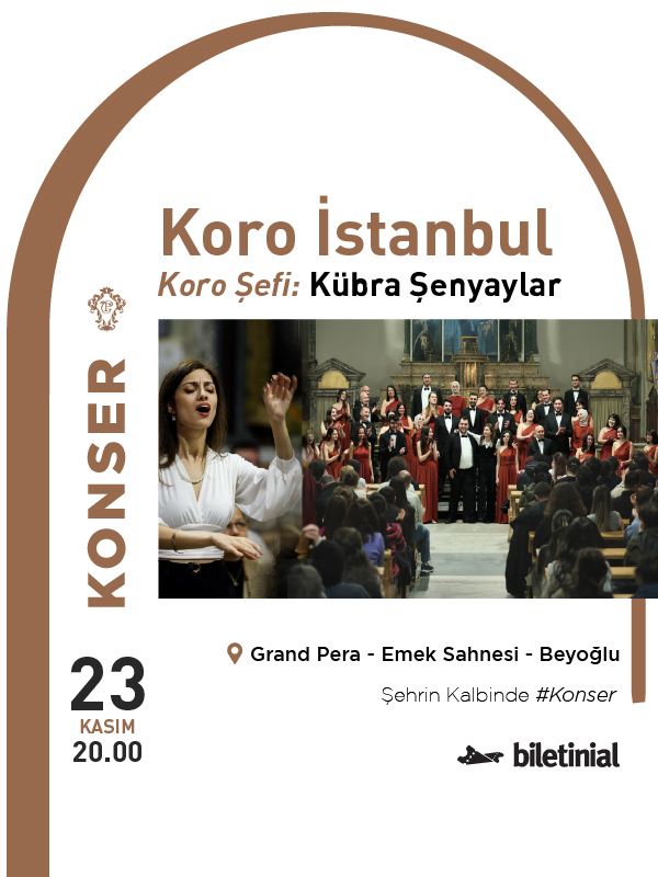 Koro İstanbul Koro Şefi: Kübra Şenyaylar