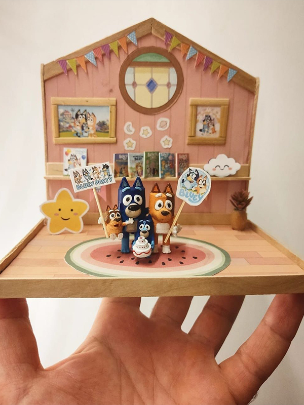 Bluey Diorama Atölyesi