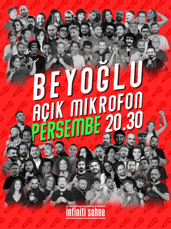 Beyoğlu Stand up Açık Mikrofon Gecesi