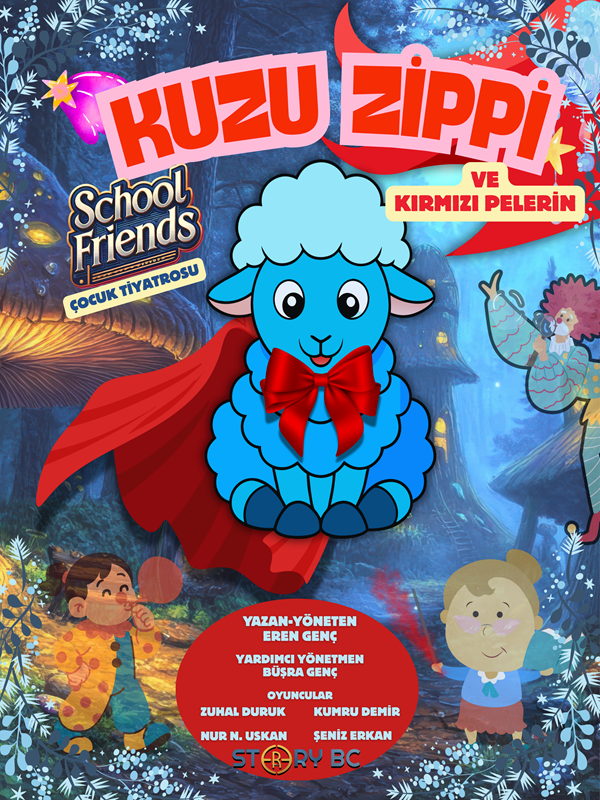 Kuzu Zippi Ve Kırmızı Pelerin