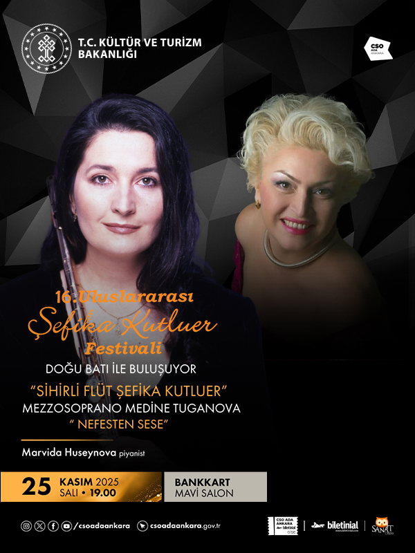 16. Uluslararası Şefika Kutluer Festivali “Doğu Batı İle Buluşuyor” – Nefesten Sese