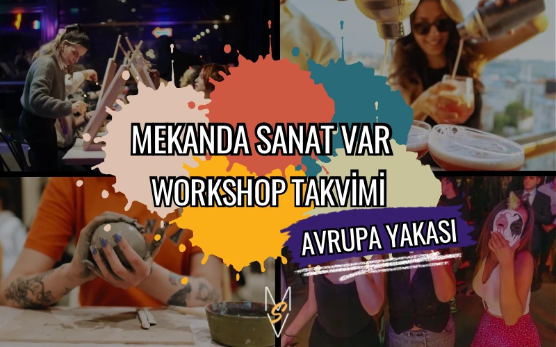 Mekanda Sanat Var: Heykel ve Resim Workshopları